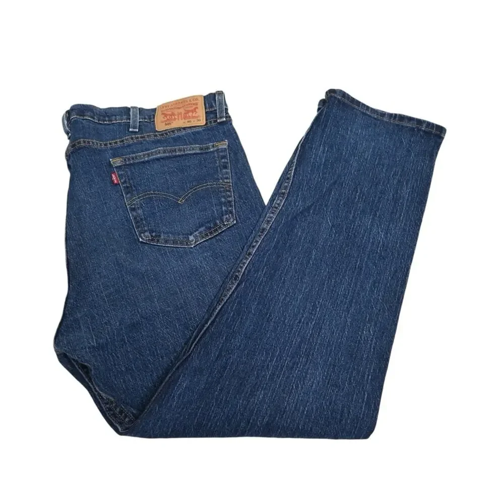 Levi's Mens 505 Straight Leg Jean 40x30